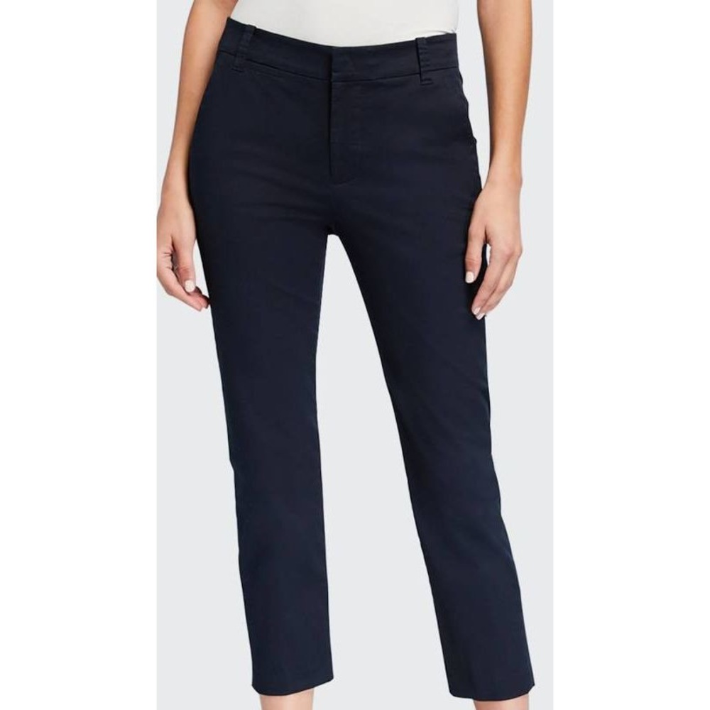Used Vince Navy Cropped Wool Pants Sz 6